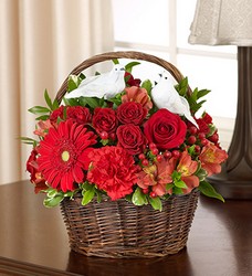 Peace, Prayers & Blessings<br>All Red Davis Floral Clayton Indiana from Davis Floral